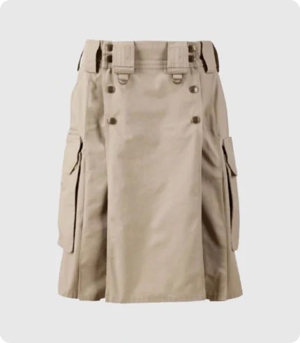 Khaki Combat Utility Kilt