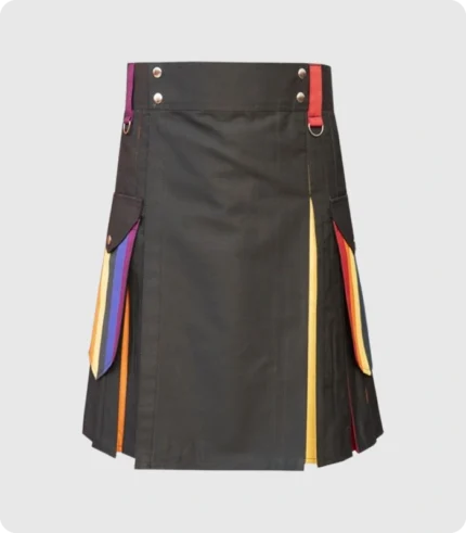 Modern Box Pleated Hybrid kilt