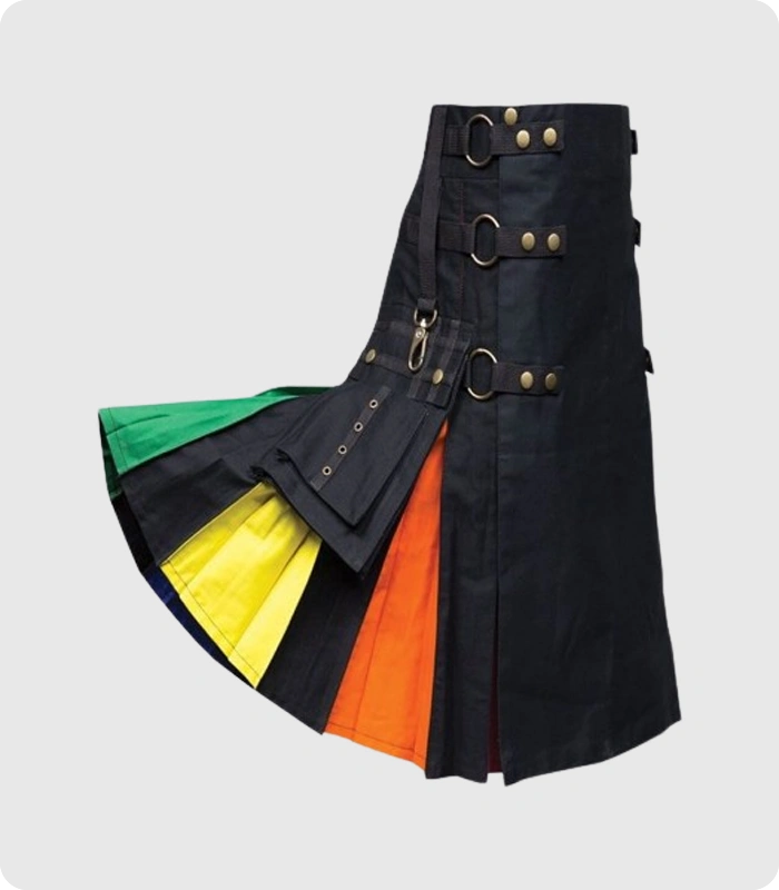 Rainbow Utility kilt For Men