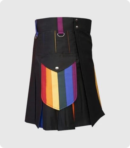 Modern Box Pleated Hybrid kilt