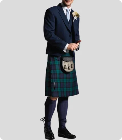 Black Watch Tartan Kilt Outfit