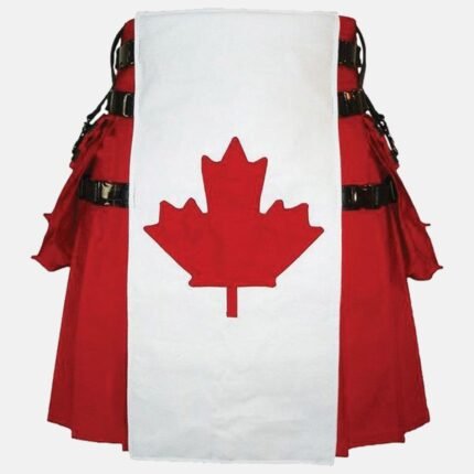 Hand Made Canadian Flag Kilt