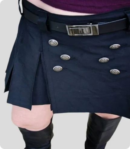 Handmade Cargo Utility Kilt For Women