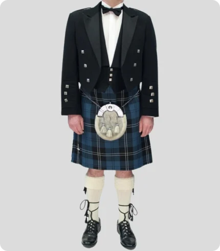 Handmade Prince Charlie Kilt Outfit For Men