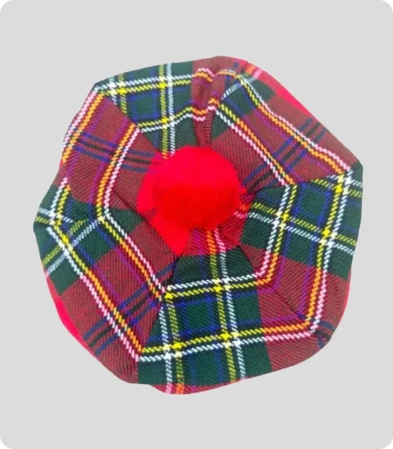 Scottish Royal Stewart Tartan Tam o Shanter Hat