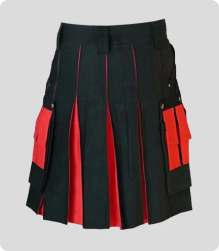 Handmade Deluxe Hybrid Kilt For Women Back