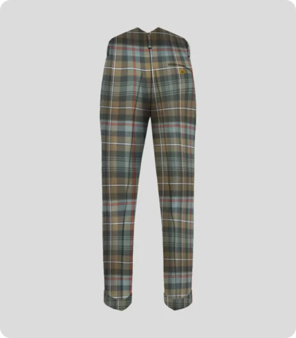 Handmade Mackenzie Weathered Tartan Trouser