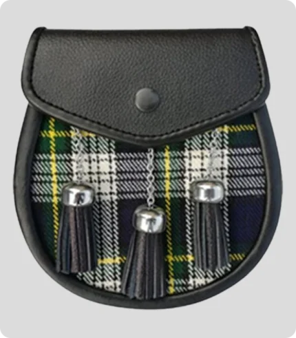 Handmade Scottish Gordon Tartan Kilt Sporran