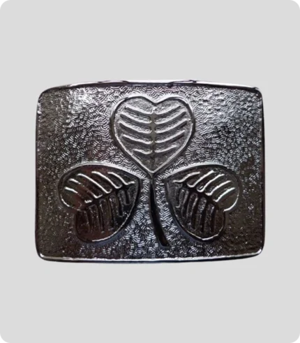 Handmade Shamrock Kilt Belt Buckle