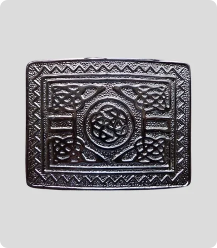 Handmade Swirl Kilt Belt Buckle