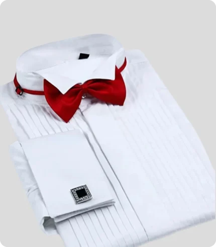 Handmade White Wedding Dress Shirt