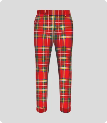 High Quality Handmade Royal Stewart Tartan Trouser