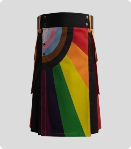 Premium High Quality Rainbow Kilt