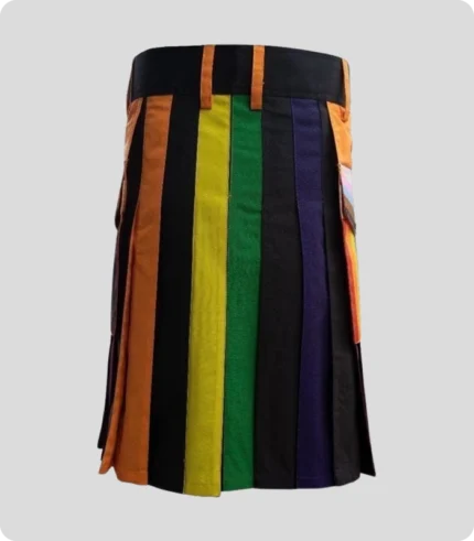 Premium High Quality Rainbow Kilt Back