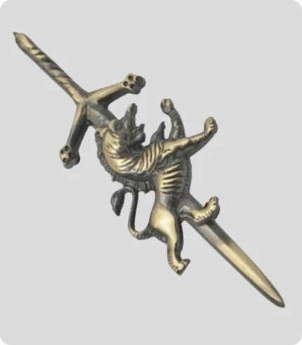 Premium Quality Handmade Rampant Lion Kilt Pin