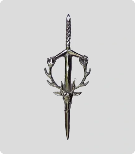 Premium Quality Stag Head Kilt Pin